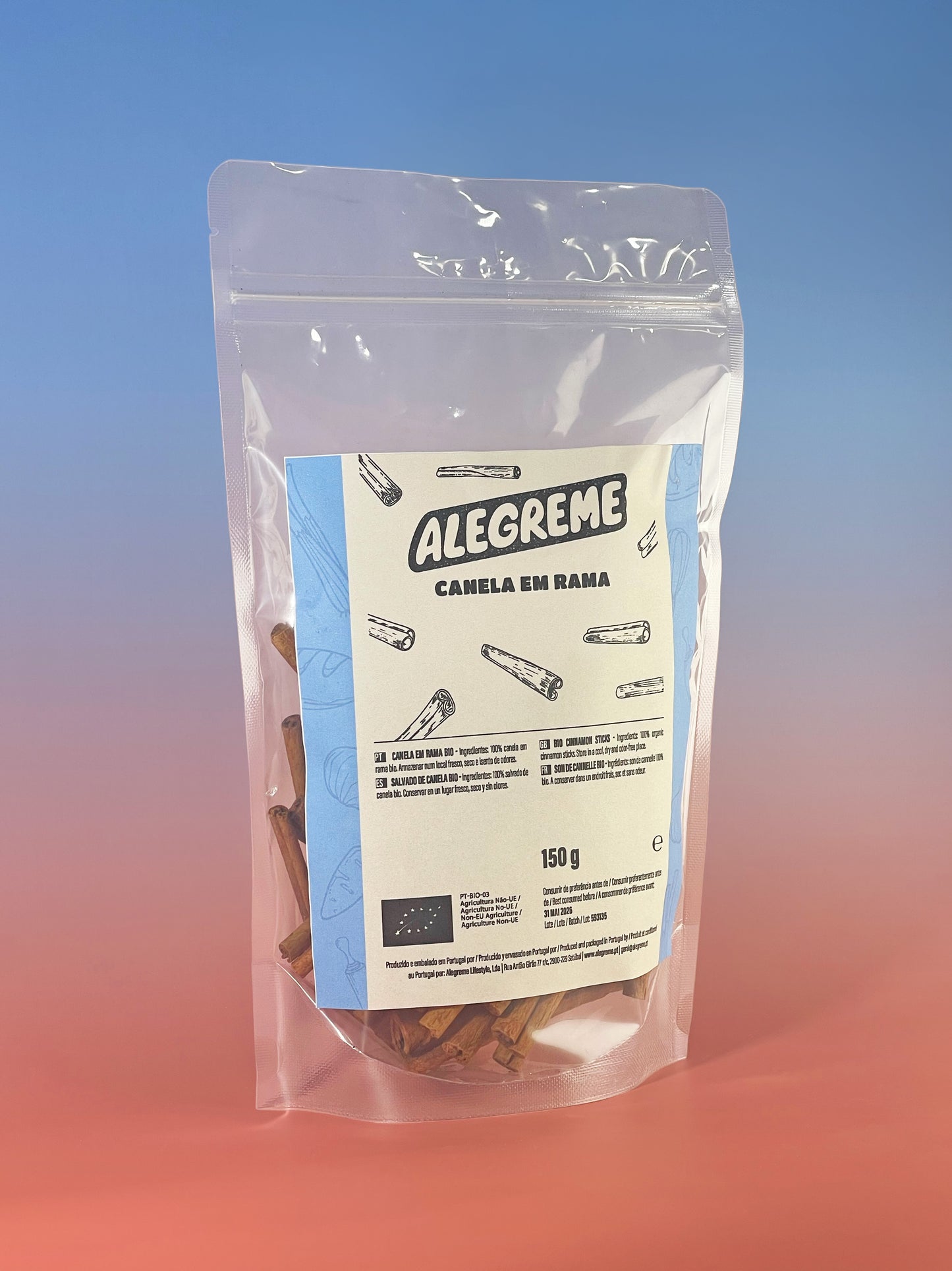 Cinnamon sticks (150g)