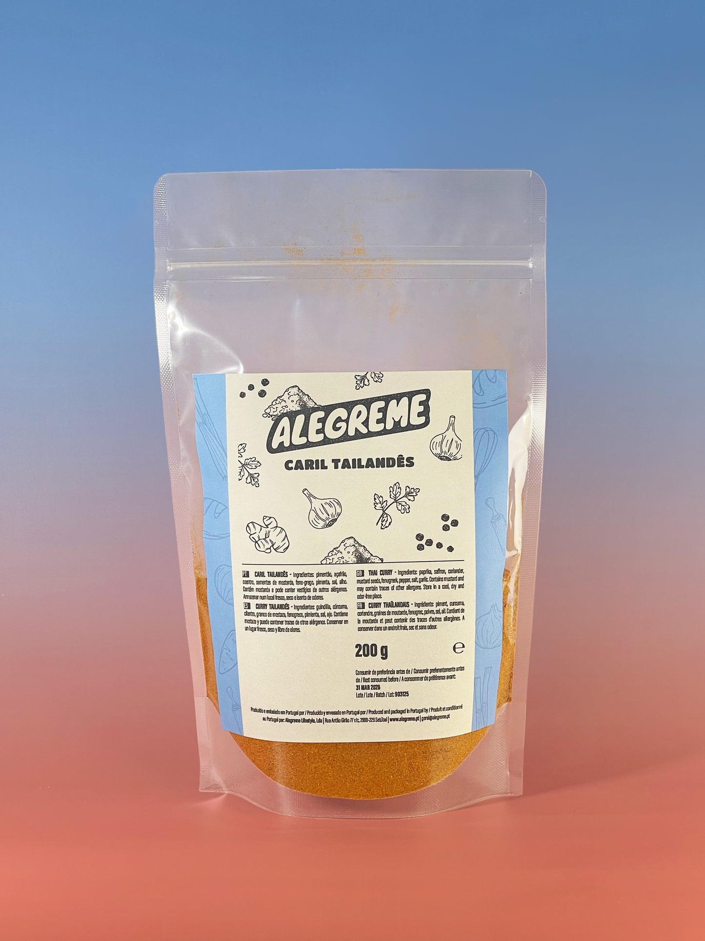 Curry tailandés (200 g)