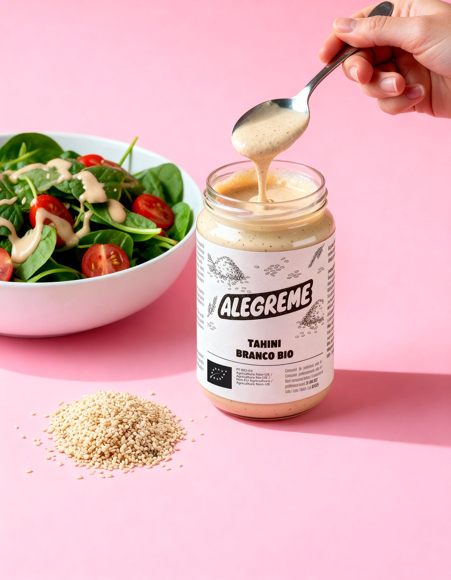 Tahini branco bio (350g)