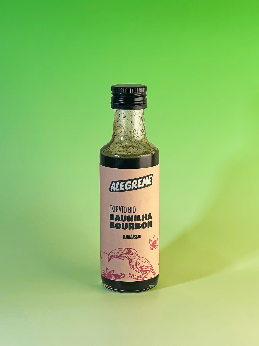 Extrato de baunilha Bourbon de Madagáscar Alegreme