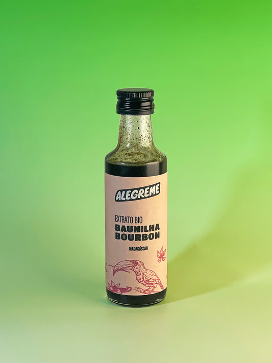 Extrato de baunilha bourbon de Madagáscar bio (100ml)