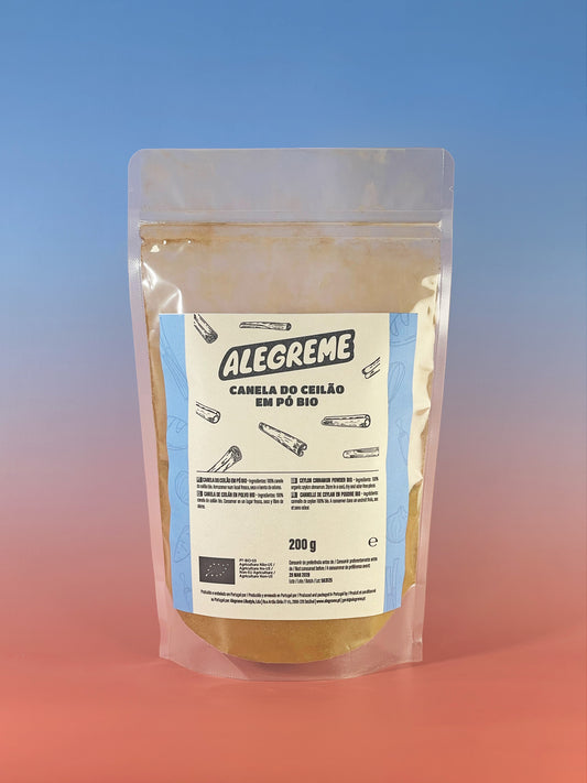 Canela do Ceilão em pó bio (200g)