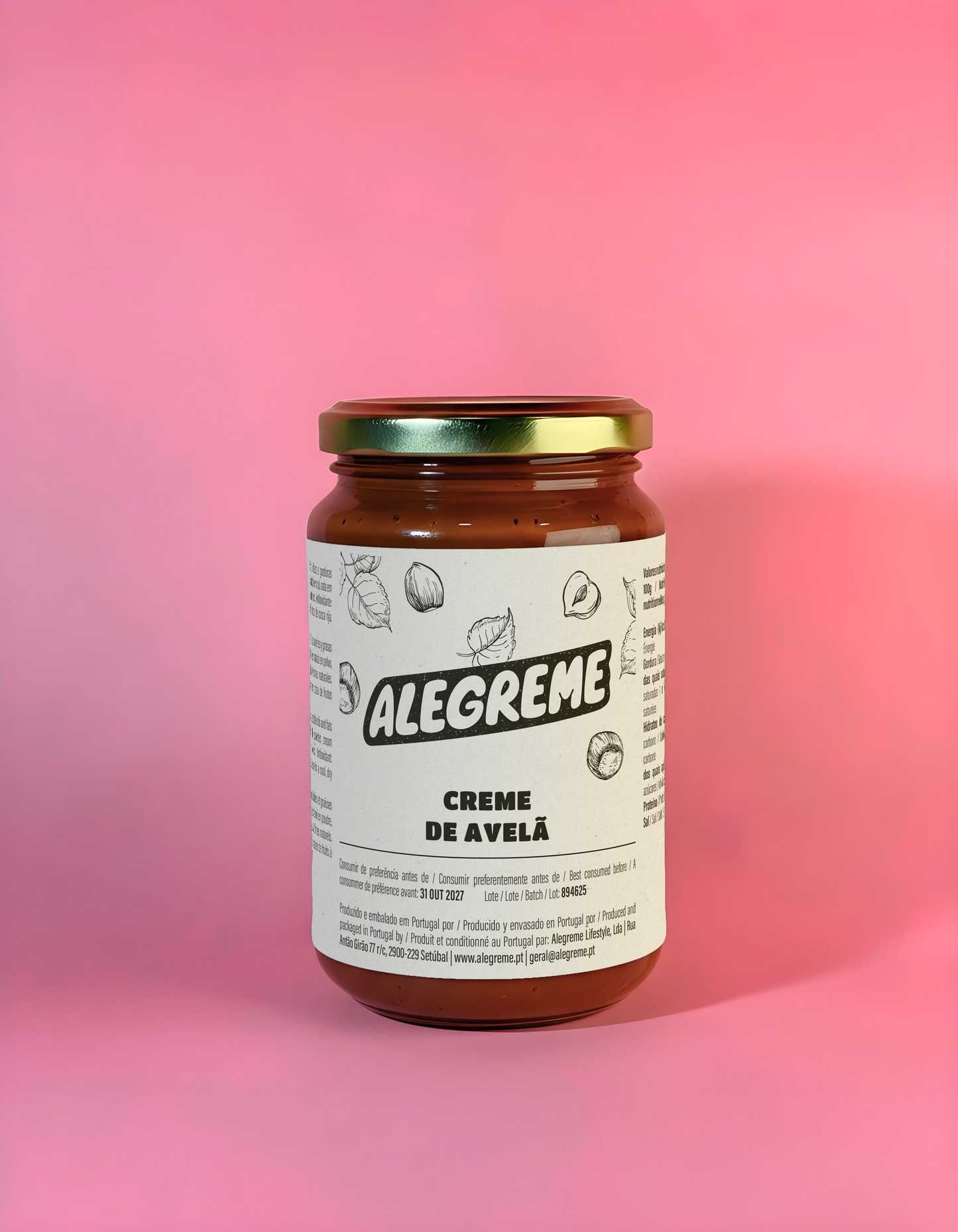 Creme de Avelã (400g)