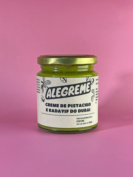 Creme de pistachio e kadayif do Dubai (250g)