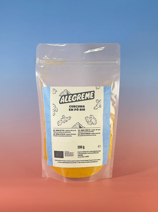 Curcuma e pó bio (200g)