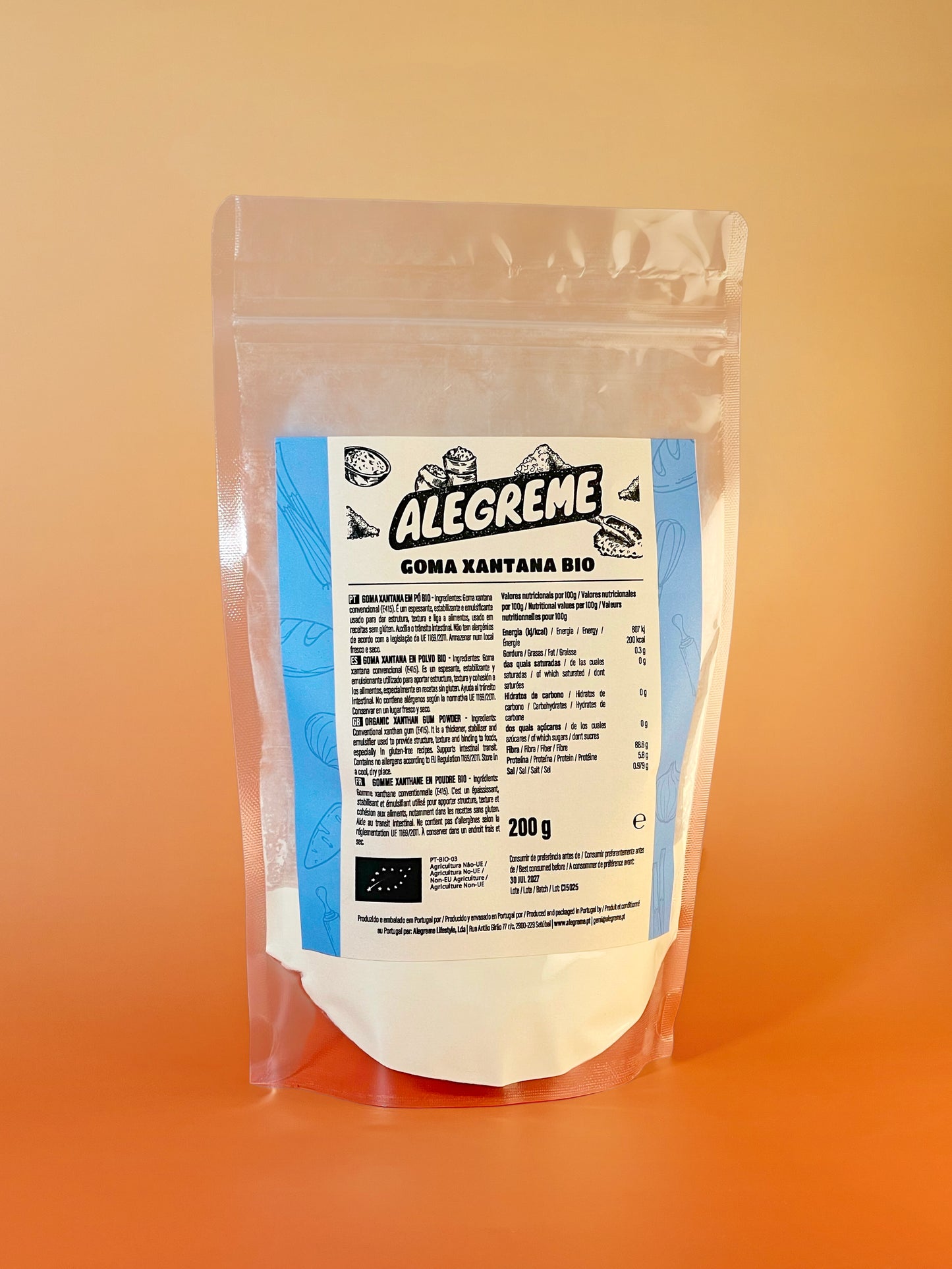 Goma Xantana Bio (200g)