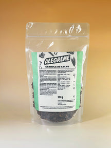 Granola de cacau caseira (350g)