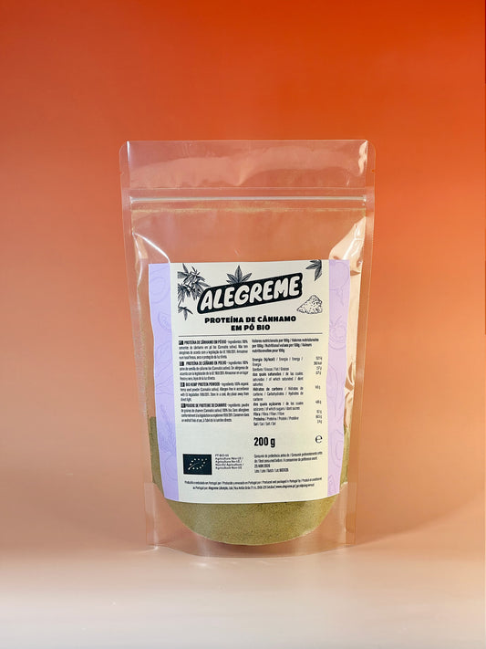 Proteína de Cânhamo em Pó Bio (200g)
